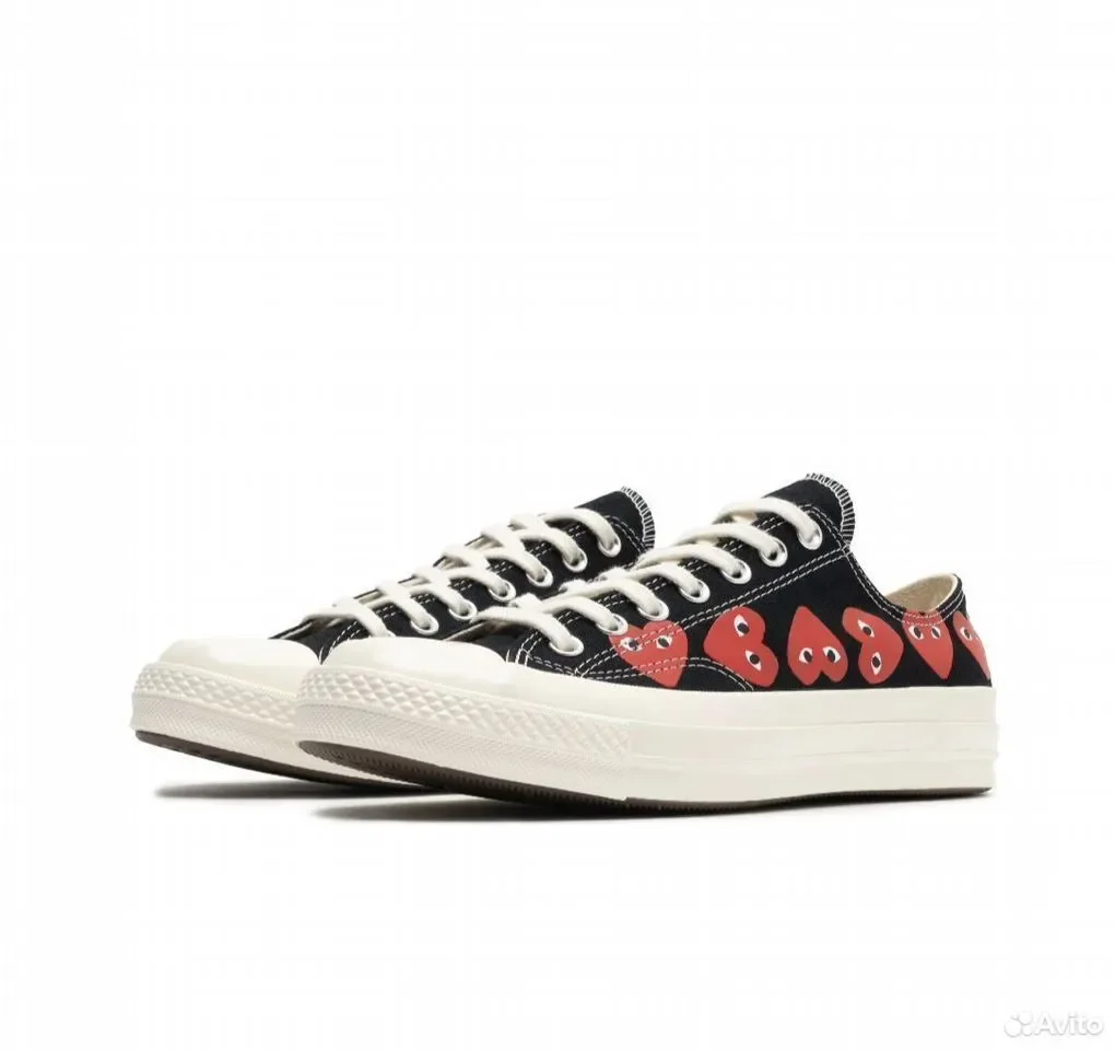 Кеды CDG x Converse Part 2 - миниатюра 2