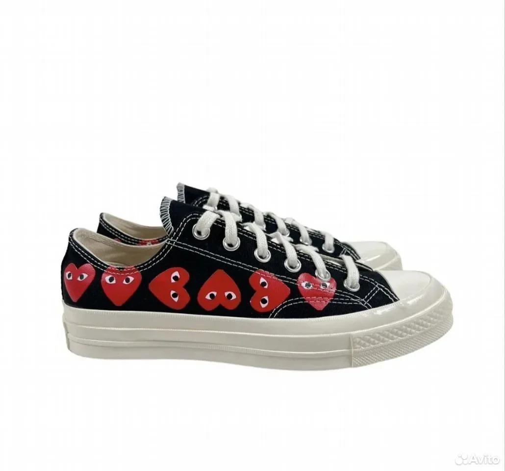Кеды CDG x Converse Part 2 - миниатюра 3