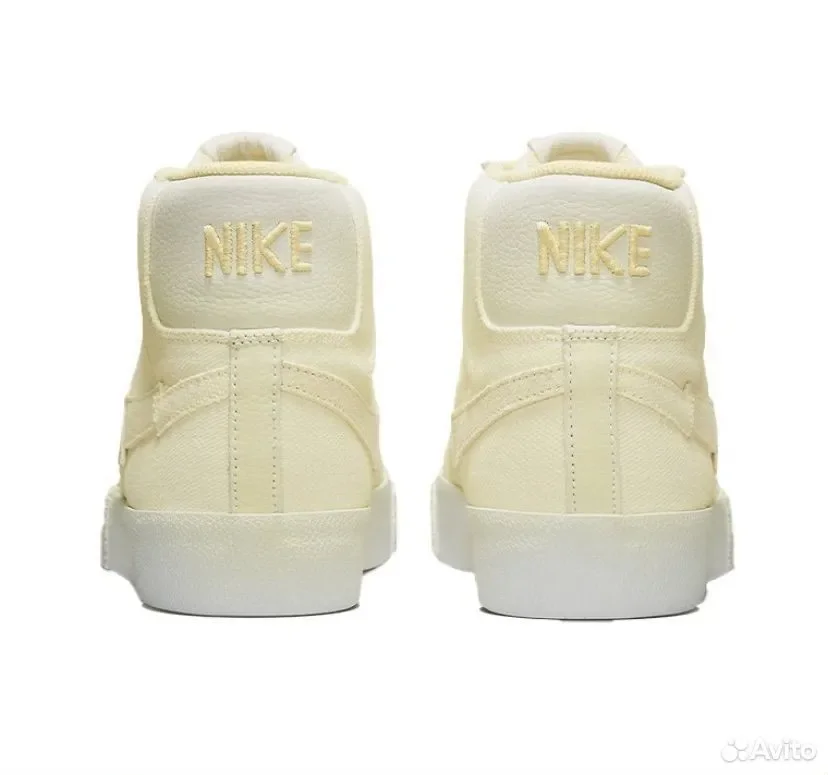 Кеды nike SB blazer MID PRM IN “lemon wash" - миниатюра 5
