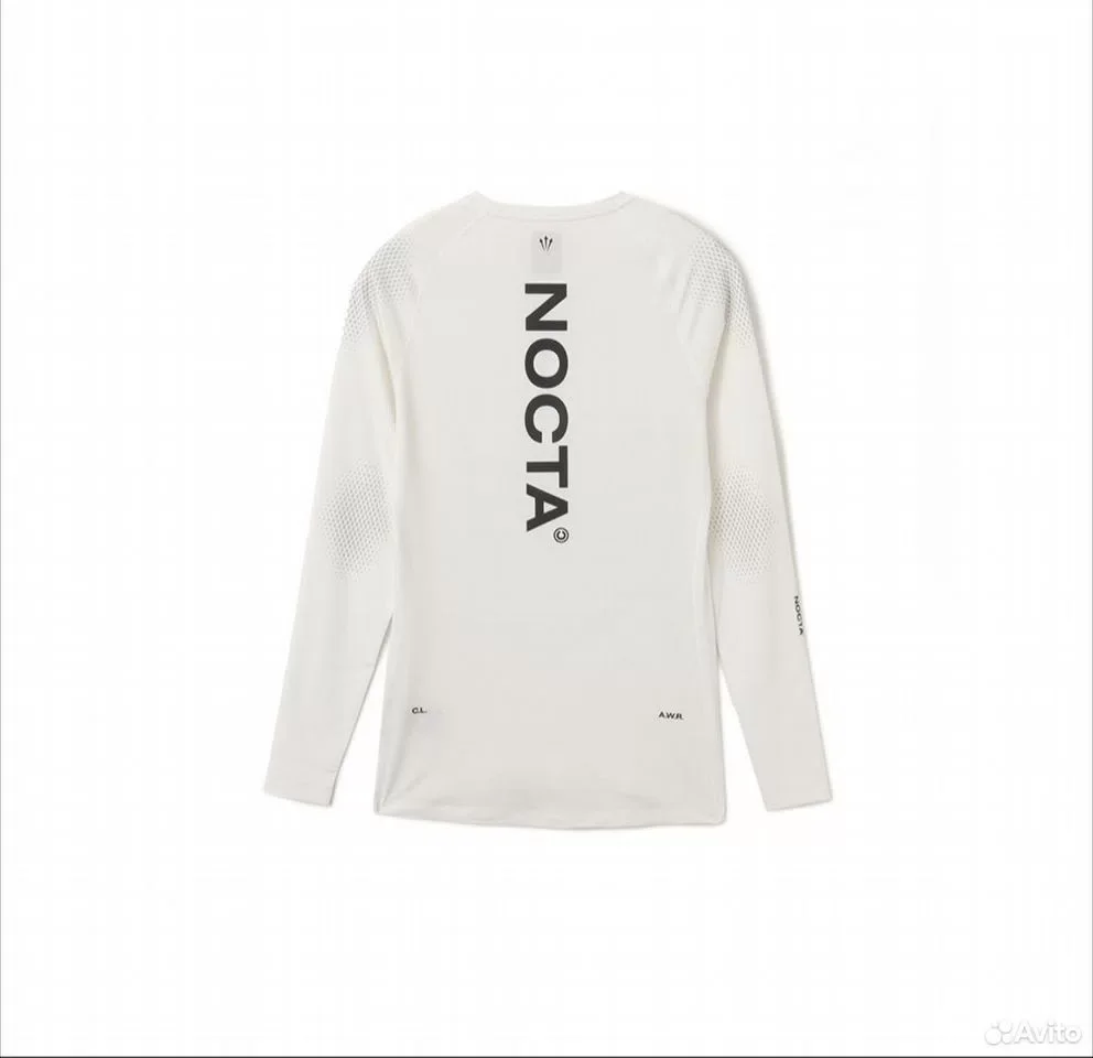 Лонгслив термобельё Nike x Nocta SS24 White - миниатюра 3