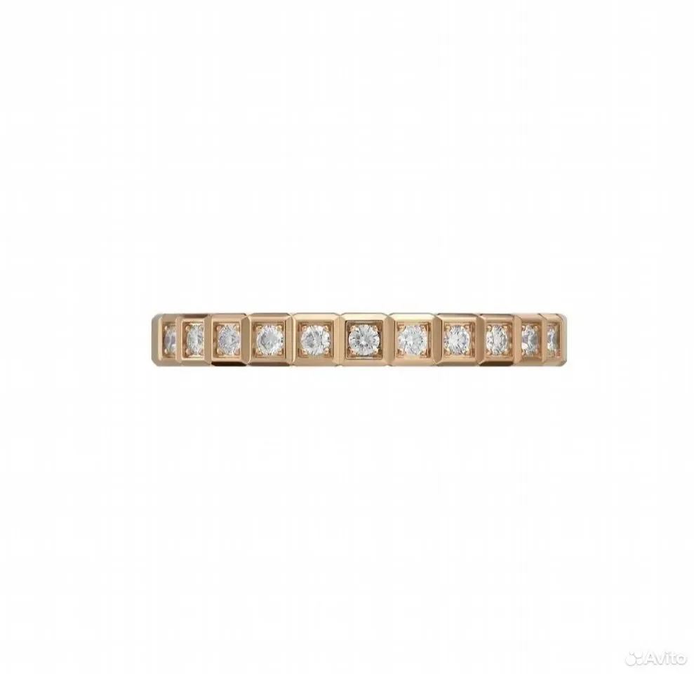 Кольцо Chopard Ice Cube Pure 18K Part 2 - миниатюра 4