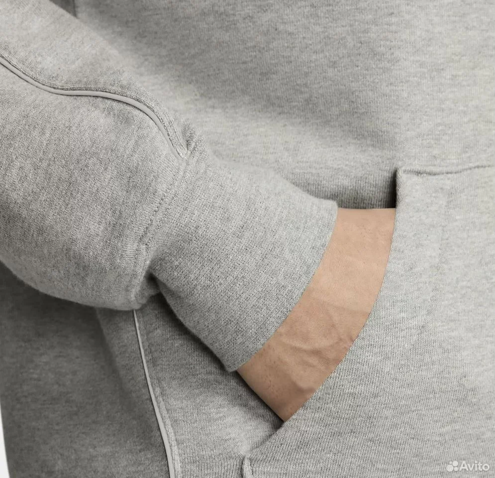 Худи Nike x Nocta SS24 Fleece Grey - миниатюра 2