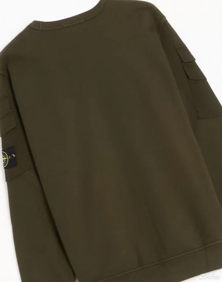 Свитшот Stone Island FW 23 Brown Cargo - миниатюра 2