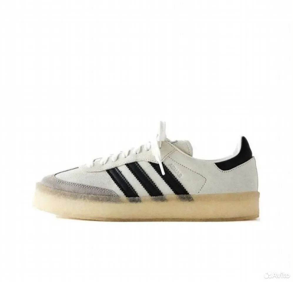Кроссовки Adidas x Clarks x Kith Samba Black - миниатюра 3