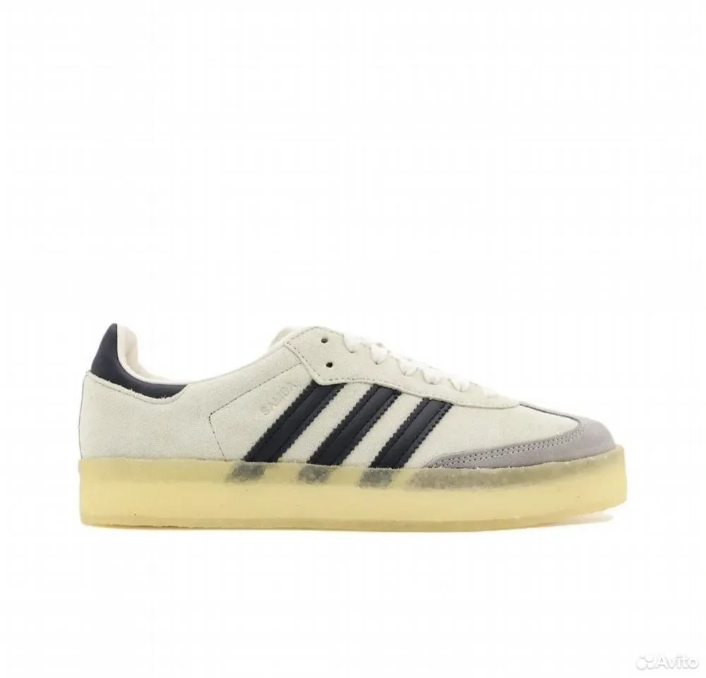 Кроссовки Adidas x Clarks x Kith Samba Black - миниатюра 4