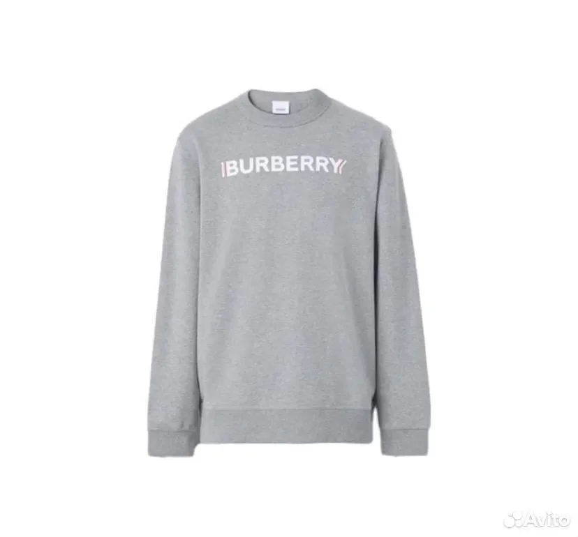 Свитшот Burberry Logo Print Cotton Sweatshirt - изображение 1