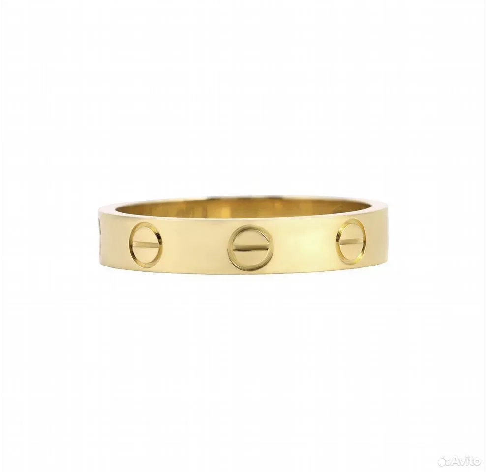Кольцо Cartier 18K Love - миниатюра 4