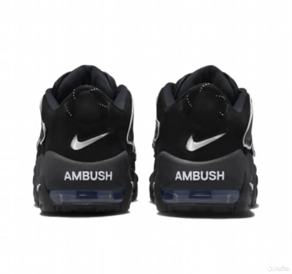 Кроссовки Ambush x Nike Air More Uptempo Low - миниатюра 4