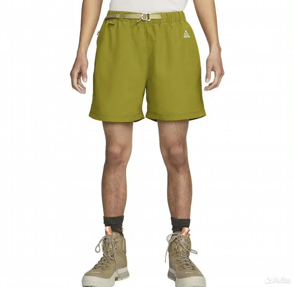 Шорты водоотталкивающие Nike ACG Olive - миниатюра 5