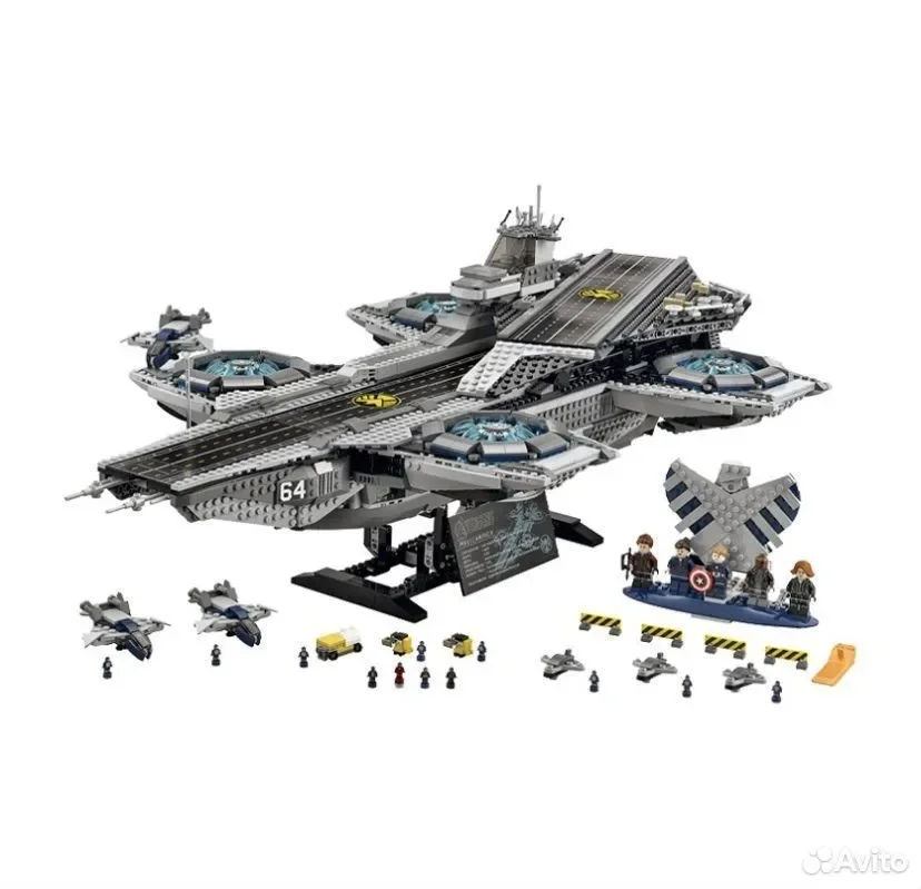 Лего Lego The shield Helicarrier - миниатюра 3