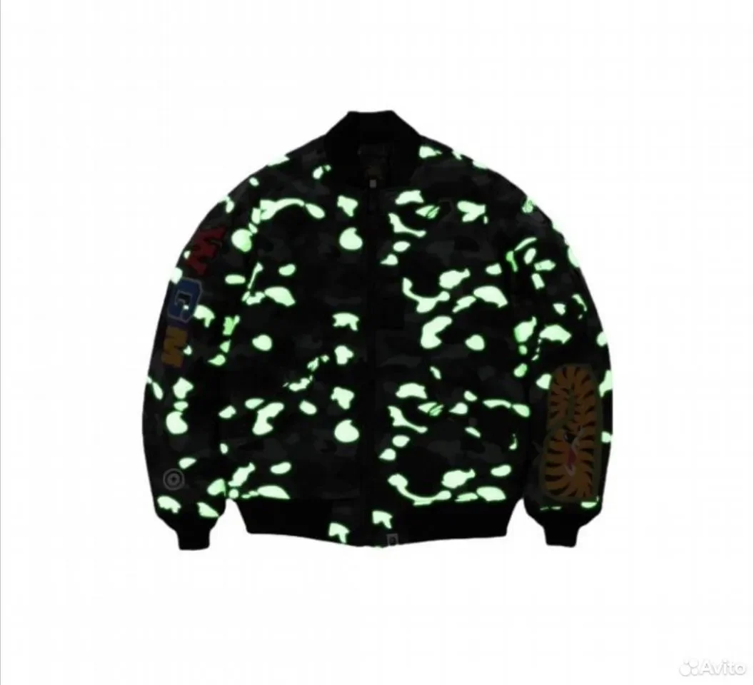 Бомбер Bape Camo Shark - миниатюра 2