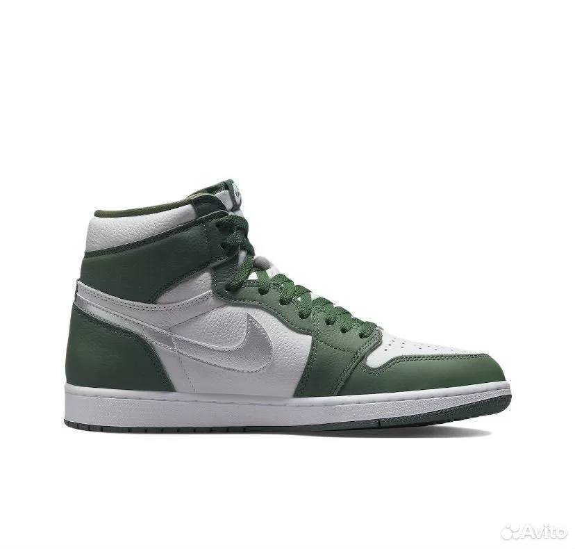 Кроссовки Jordan 1 Retro High OG Gorge Green - миниатюра 2