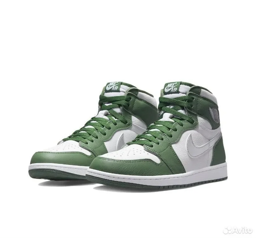 Кроссовки Jordan 1 Retro High OG Gorge Green - миниатюра 3