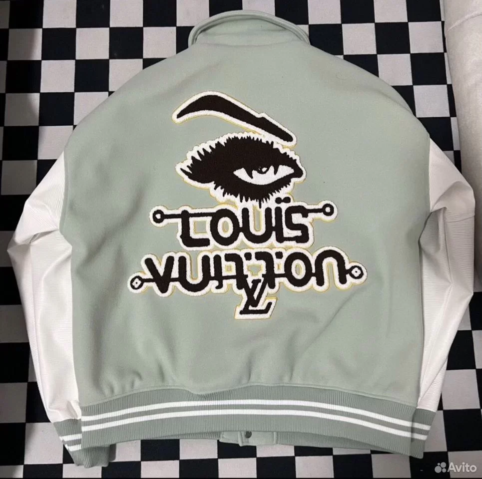Кофта Бомбер Louis Vuitton Green FW23 - миниатюра 2