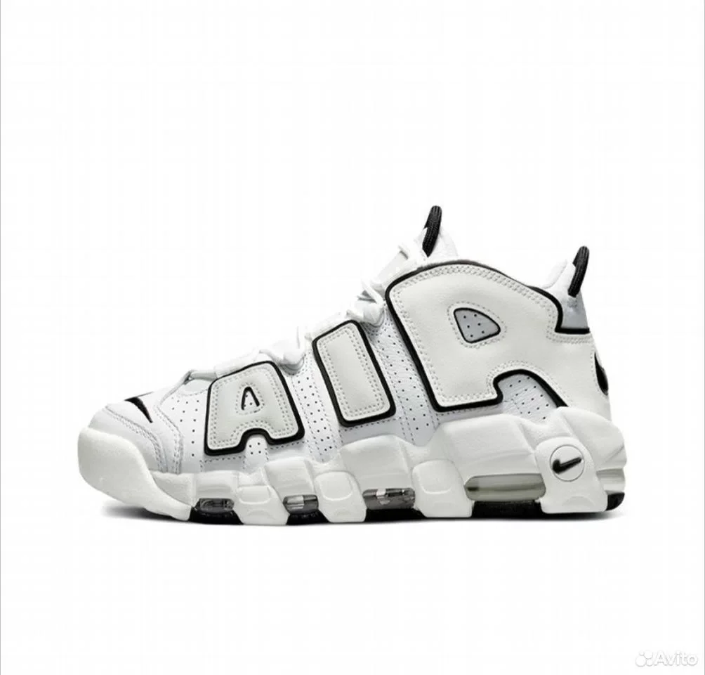 Кроссовки Nike Air More Uptempo Summit White Wmns - миниатюра 2