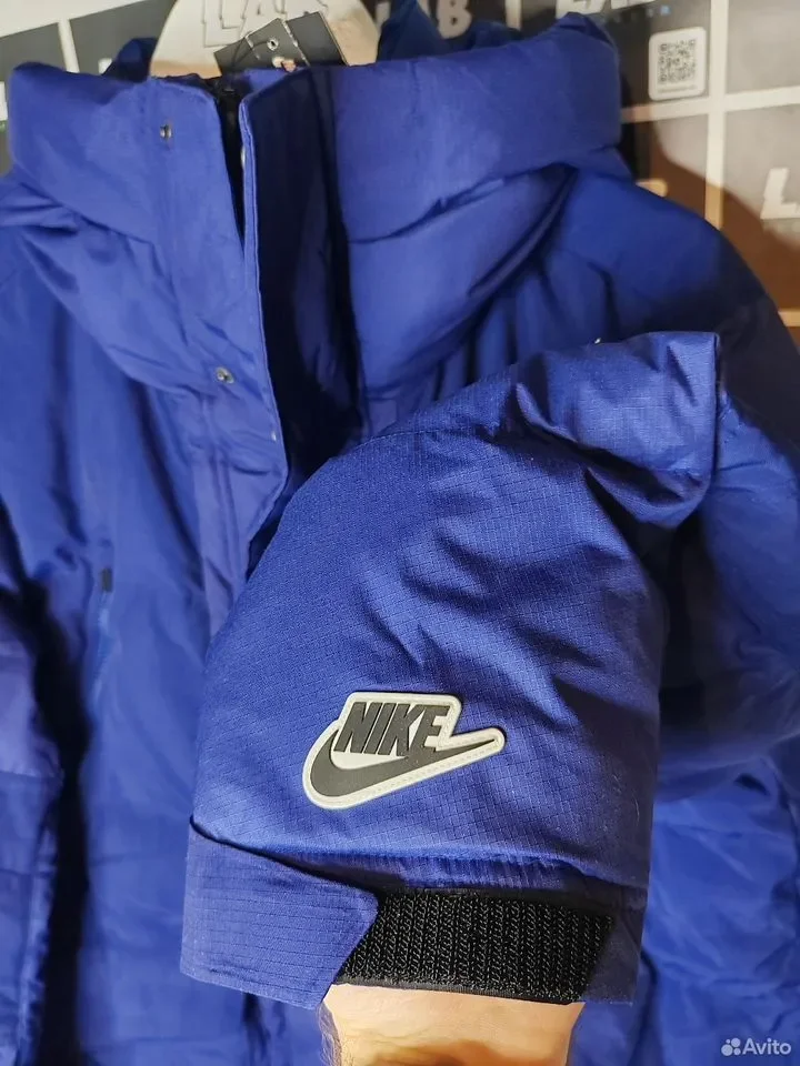 Пуховик Nike City Repel Blue Down Fill - миниатюра 2