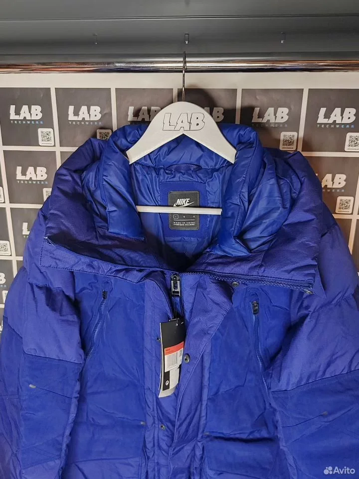 Пуховик Nike City Repel Blue Down Fill - миниатюра 3