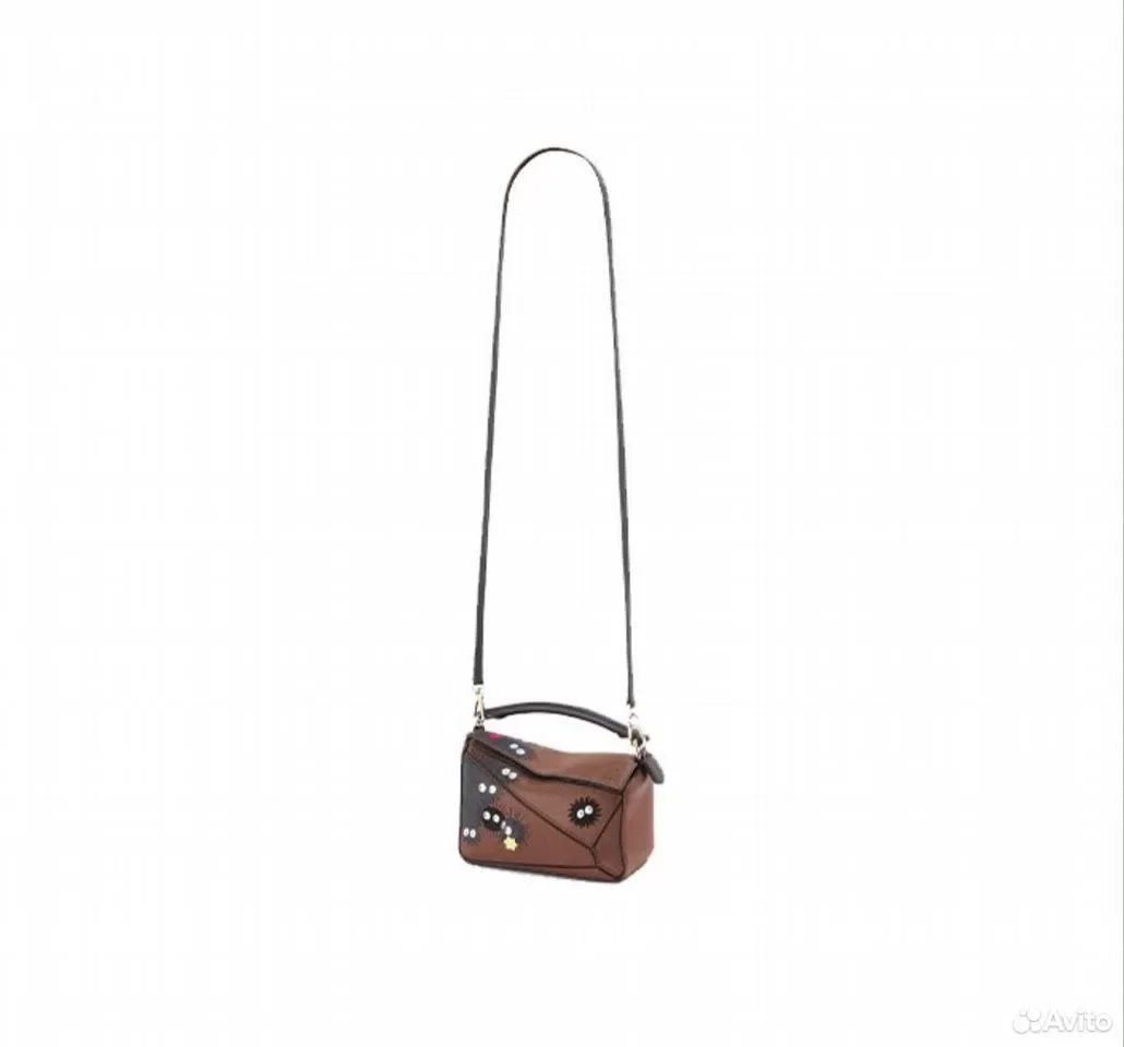 Сумка Loewe Puzzle Anagram Browny - миниатюра 4