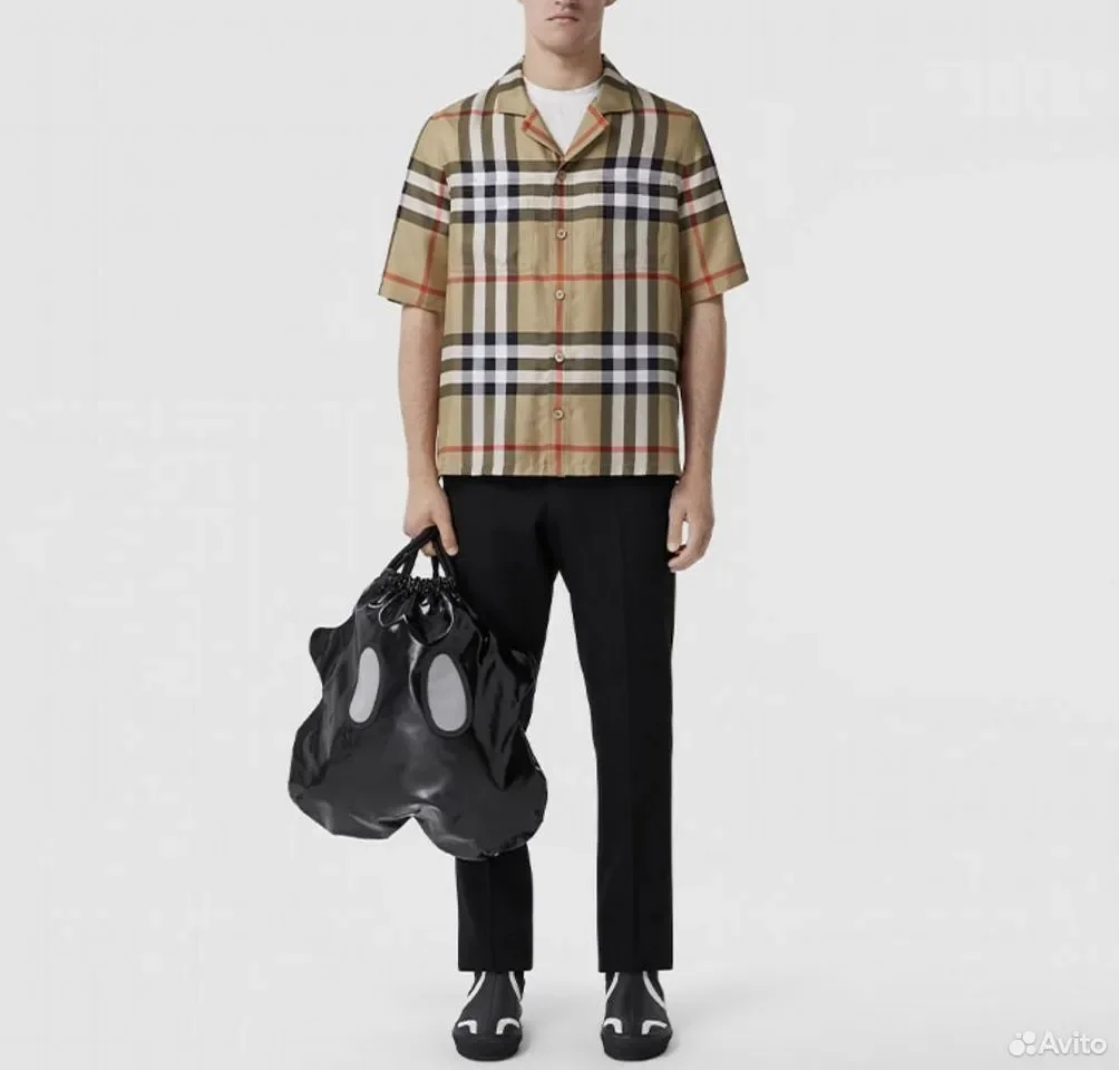 Рубашка Burberry Vintage Check SS22 - миниатюра 3