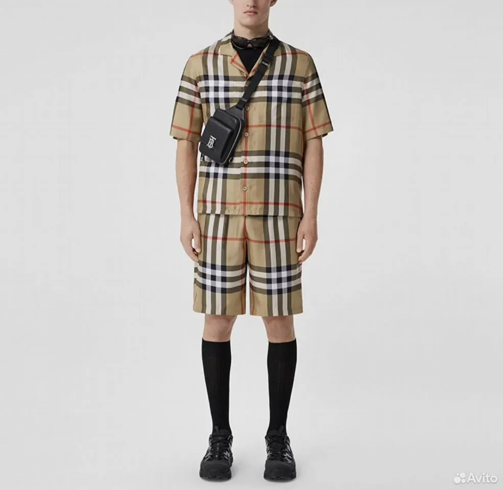 Рубашка Burberry Vintage Check SS22 - миниатюра 4