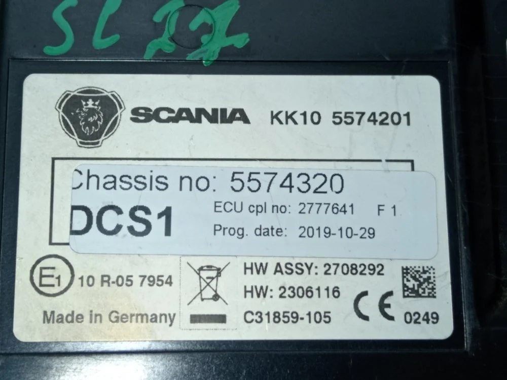 Блок управления DCS1 левый Scania P 440 DC13 153 - миниатюра 8
