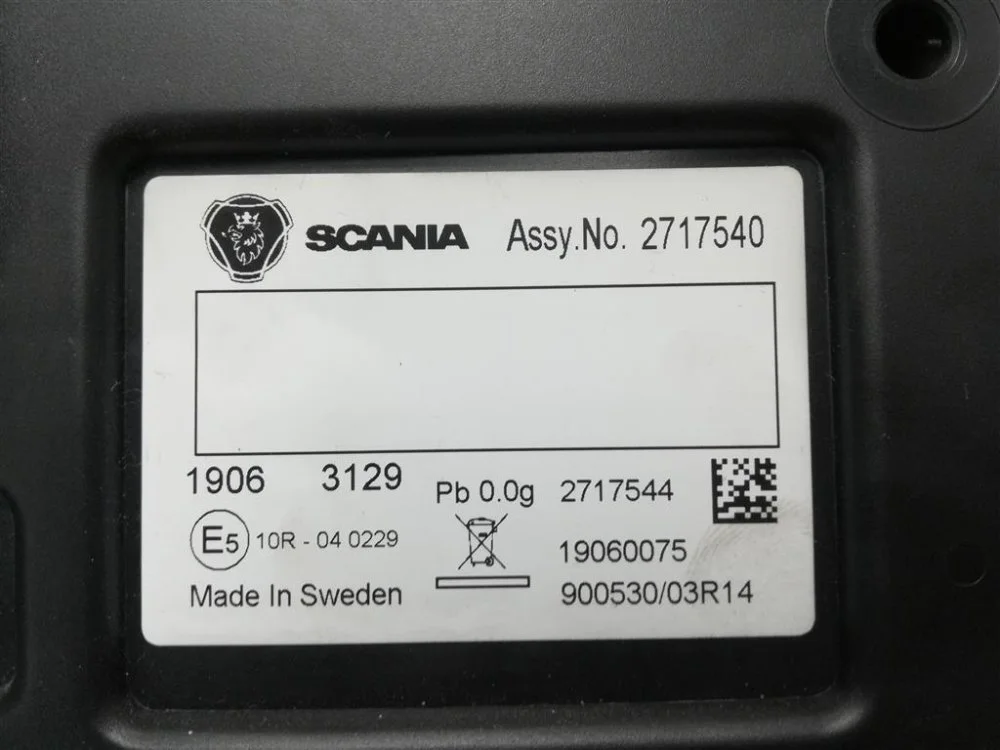 Щиток приборов Scania G 410 OC13 101 L01 2019 - миниатюра 8
