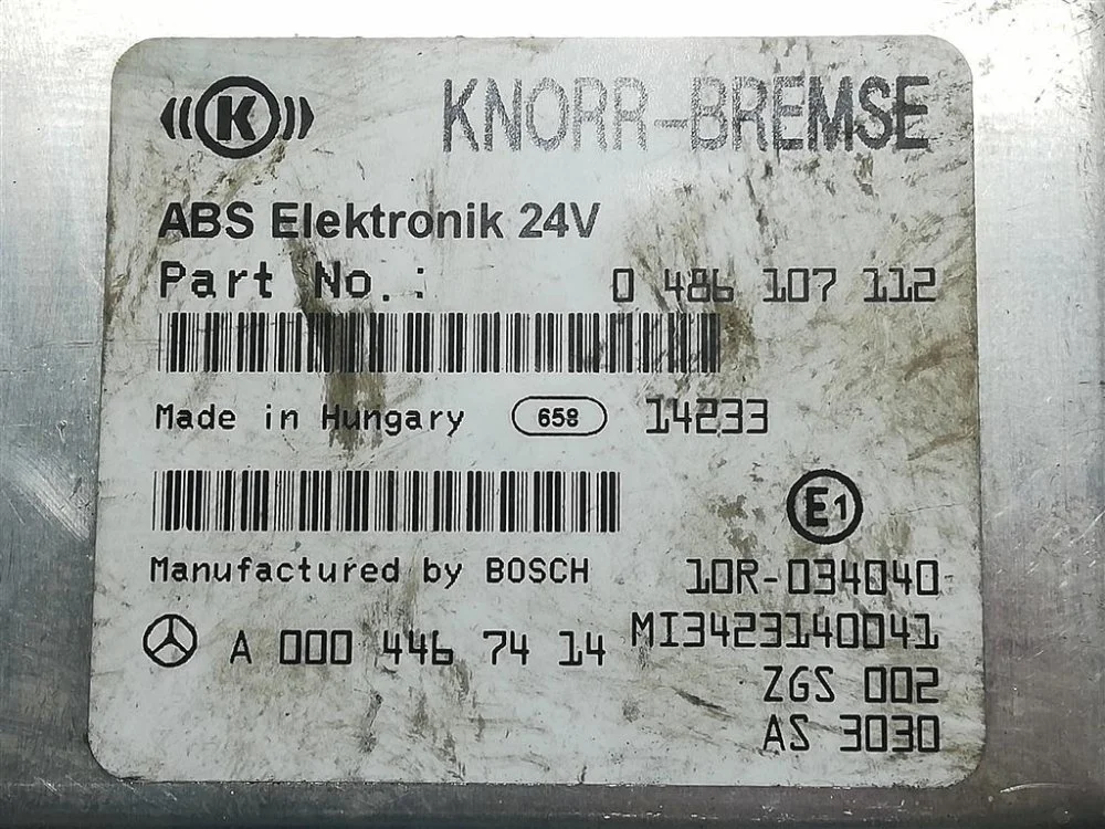 Блок управления ABS MERCEDES-BENZ - миниатюра 6