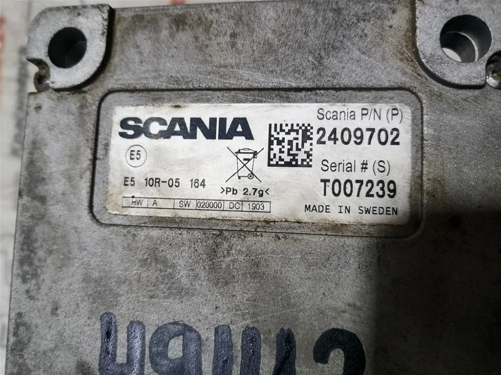 Блок зажигания Scania G 410 OC13 101 L01 2019 - миниатюра 3