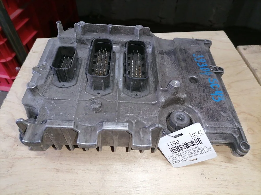 Блок управления КПП ECU TMS2 Scania P 440 DC13 153 - миниатюра 7