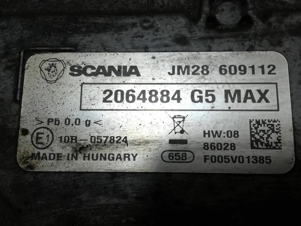 Блок управления КПП ECU TMS2 Scania G 410 OC13 101 - миниатюра 8
