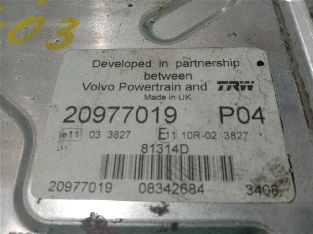 Блок управления двигателем Volvo FH13 400 D13 2008 - миниатюра 5