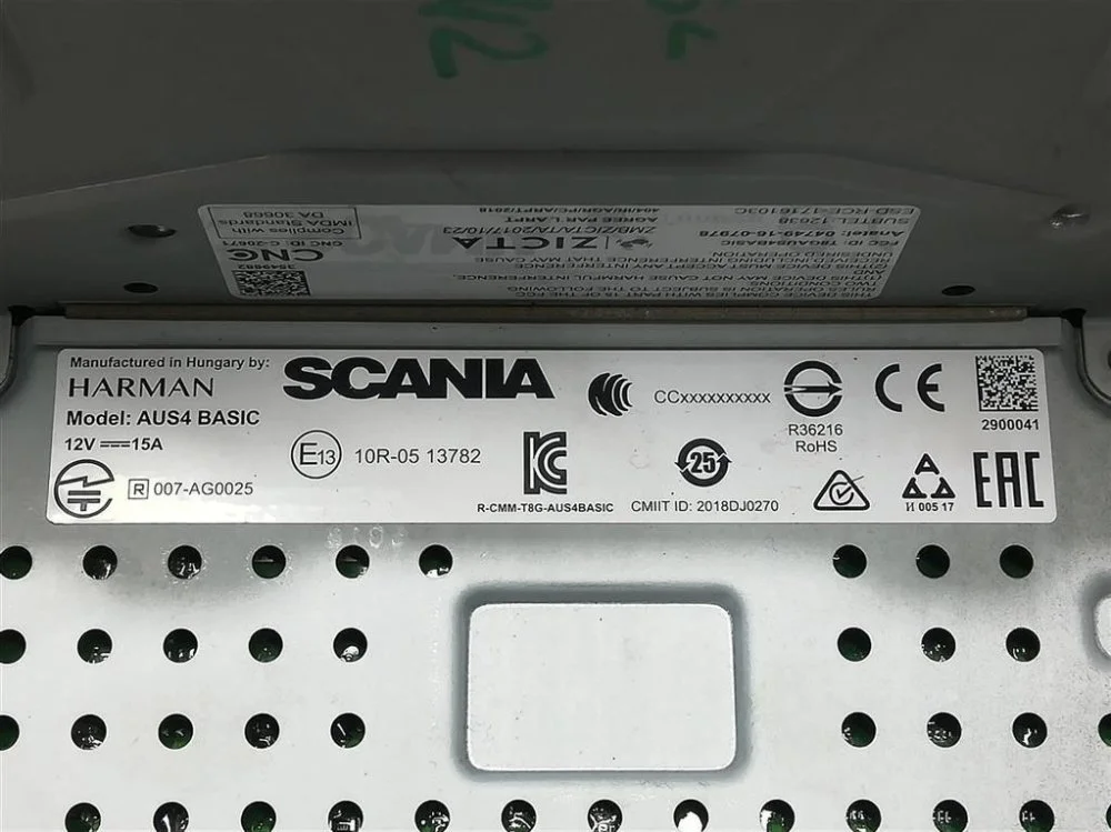 Система информации AUS4 Basic Scania G 410 OC13 - миниатюра 7