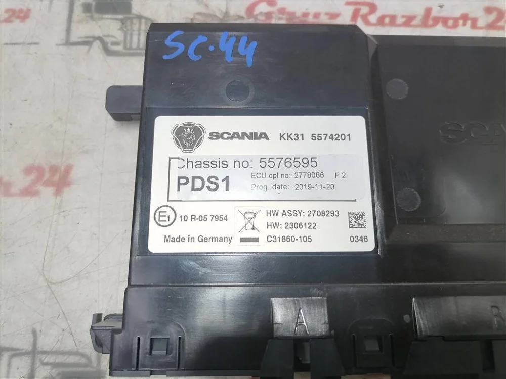 Блок управления PDS1 правый Scania G 380 DC13 152 - миниатюра 7