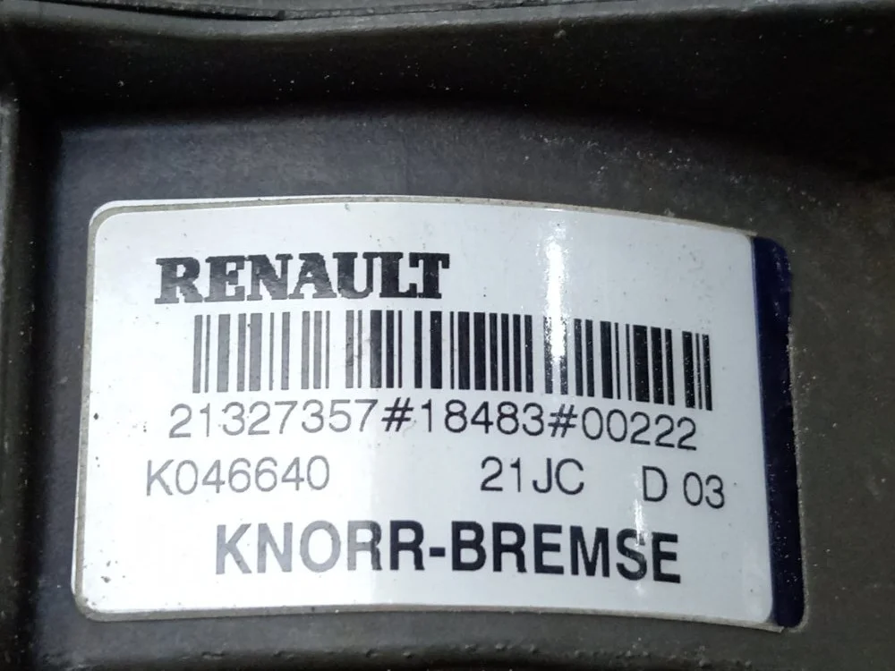 Кран тормозной главный Renault K DXI13 442HP E5 - миниатюра 9