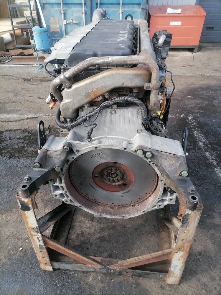 Двигатель MAN TGS 19.400 D2066 LF70 400HP E4 2013 - миниатюра 4