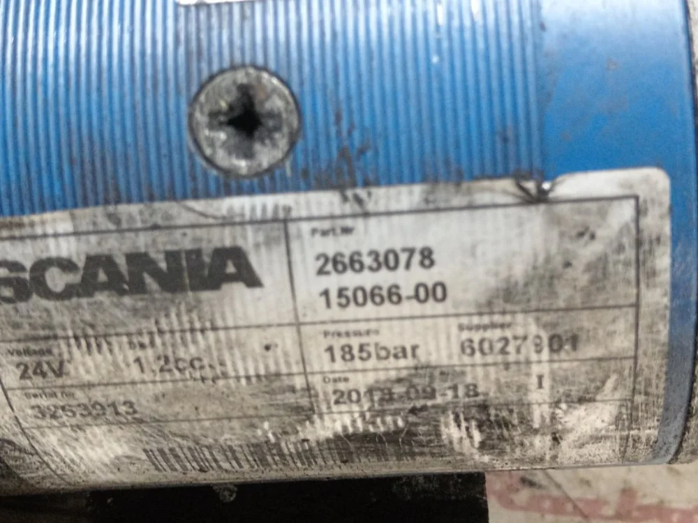 Насос гидравлический Scania - миниатюра 6