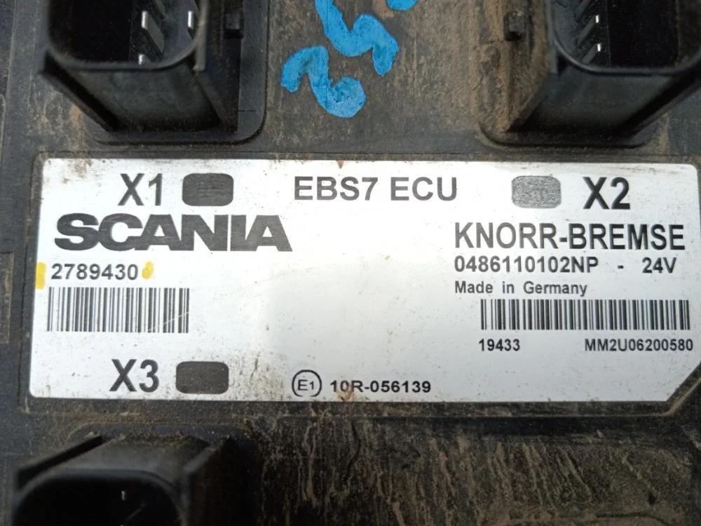 Блок управления EBS7 Scania P 440 DC13 153 L01 PDE - миниатюра 10