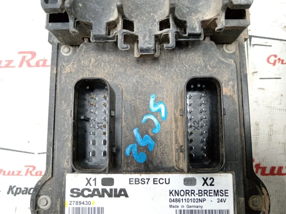 Блок управления EBS7 Scania P 440 DC13 153 L01 PDE - миниатюра 9