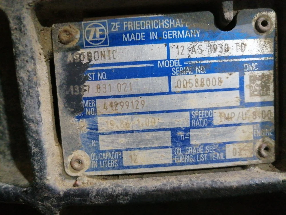 АКПП 12as1930td Iveco Stralis AT440S42T/PRR CURSOR - миниатюра 2