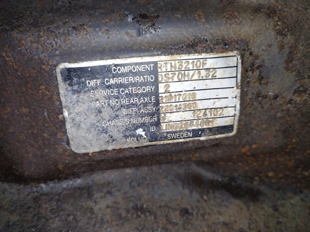 Редуктор заднего моста rt3210hv 1.32 25/19 Volvo - миниатюра 9