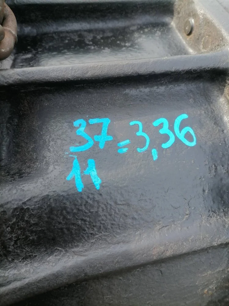 Редуктор среднего моста 3.36 37/11 MAN TGS 33.440 - миниатюра 5