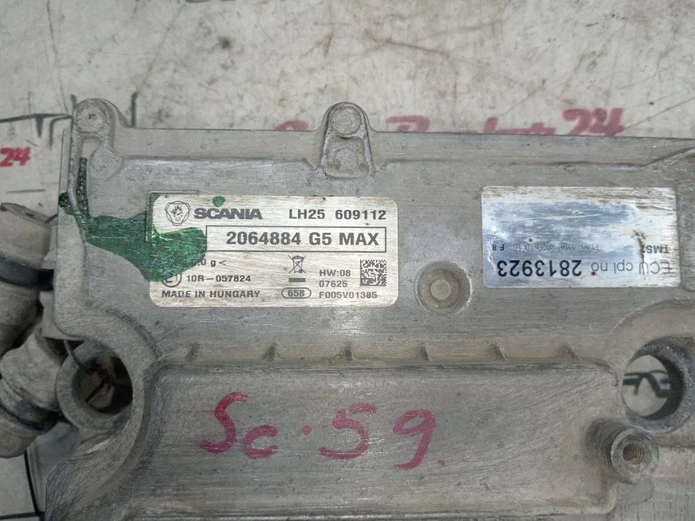 Блок управления КПП ECU TMS2 Scania G 340 OC09 105 - миниатюра 7