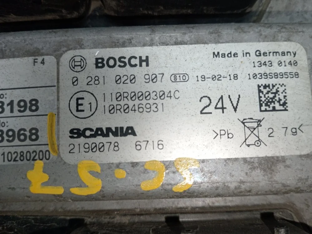 Блок управления OCS1 Scania G 410 OC13 101 L01 ГАЗ - миниатюра 7