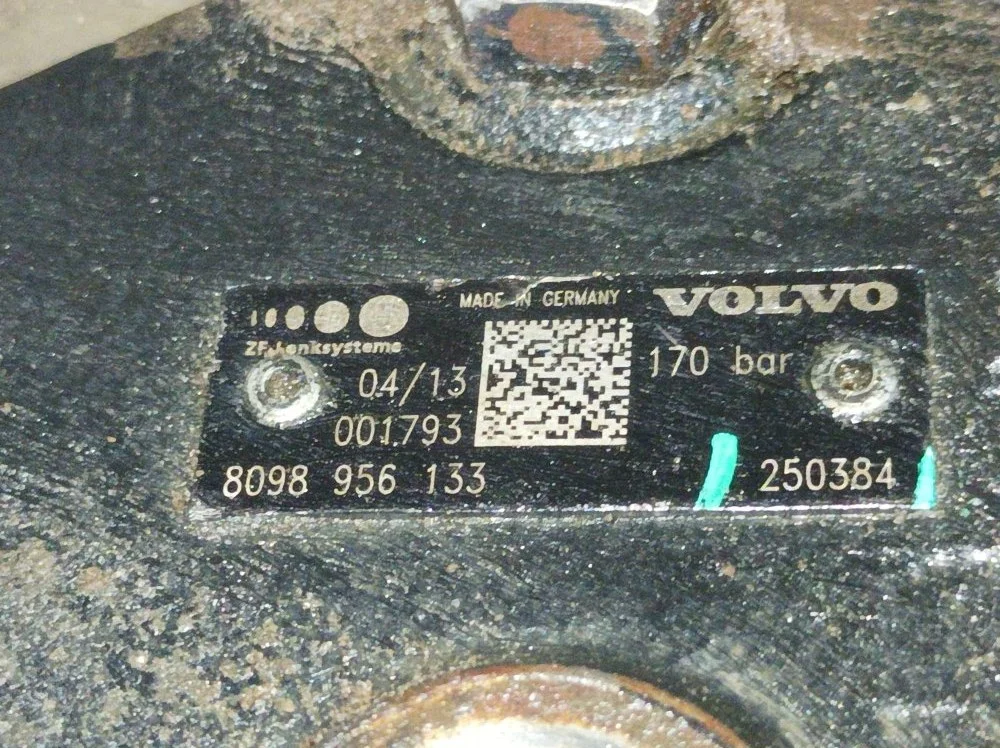 Редуктор рулевой (ГУР) Volvo FMX 400 D13 400HP E4 - миниатюра 6