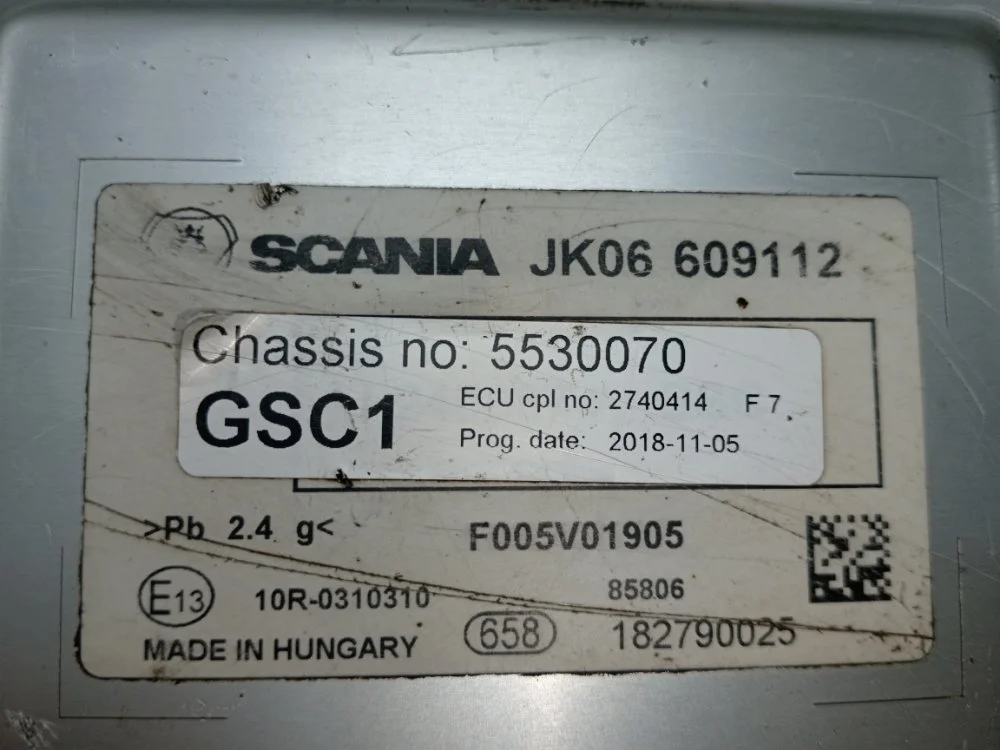 Блок управления GSC1 Scania G 340 OC09 105 LO1 ГАЗ - миниатюра 9