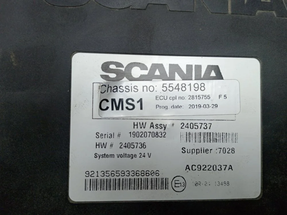 Блок управления CMS Scania G 410 OC13 101 L01 ГАЗ - миниатюра 6