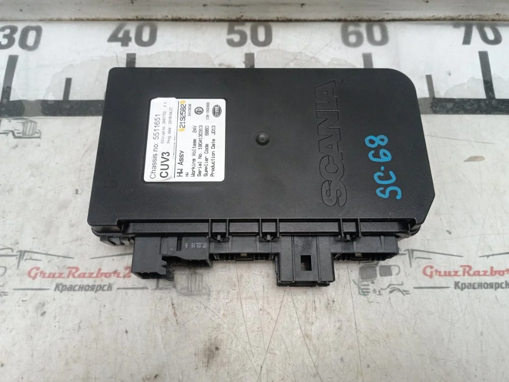 Блок управления ECU VIS CUV3 Scania G G340A4X2NA - миниатюра 10