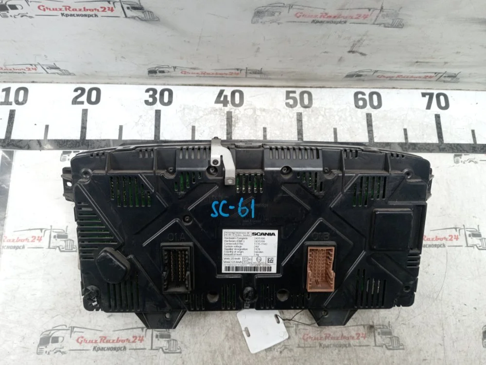 Щиток приборов Scania G 440 DC13 102 L01 PDE 440HP - миниатюра 7