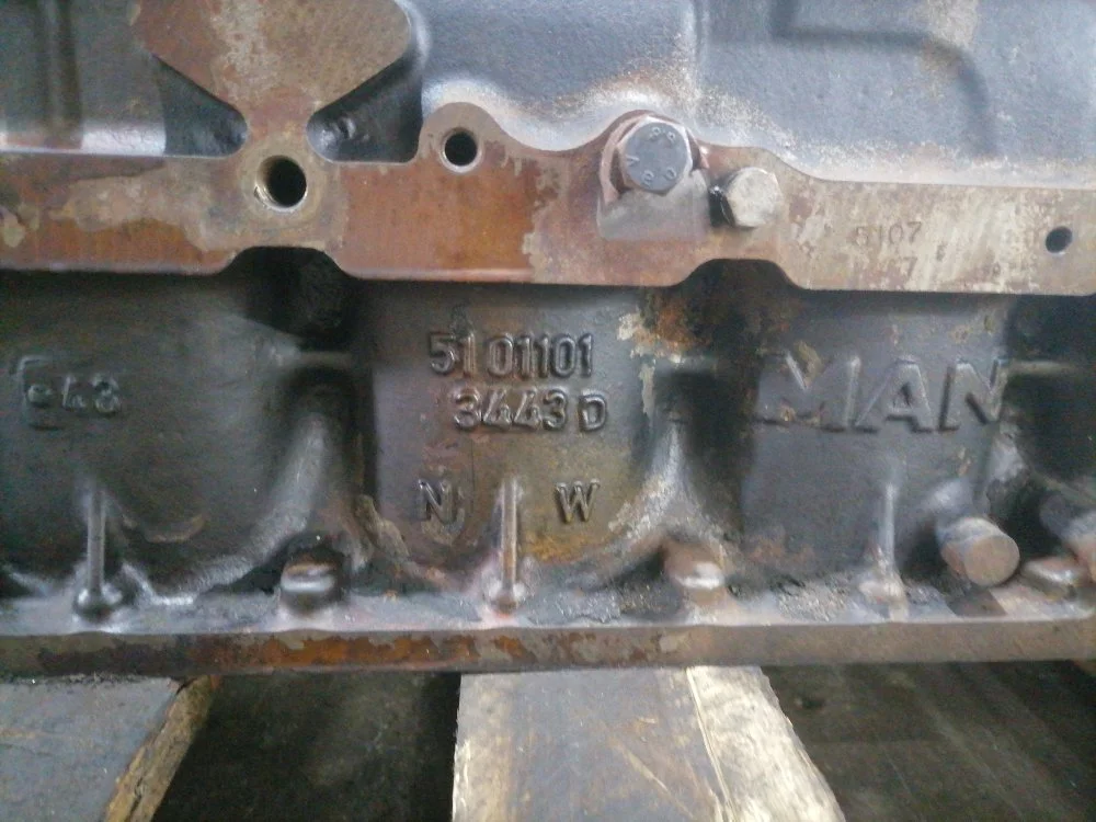 Блок цилиндров MAN D0836 LOH56 - миниатюра 9