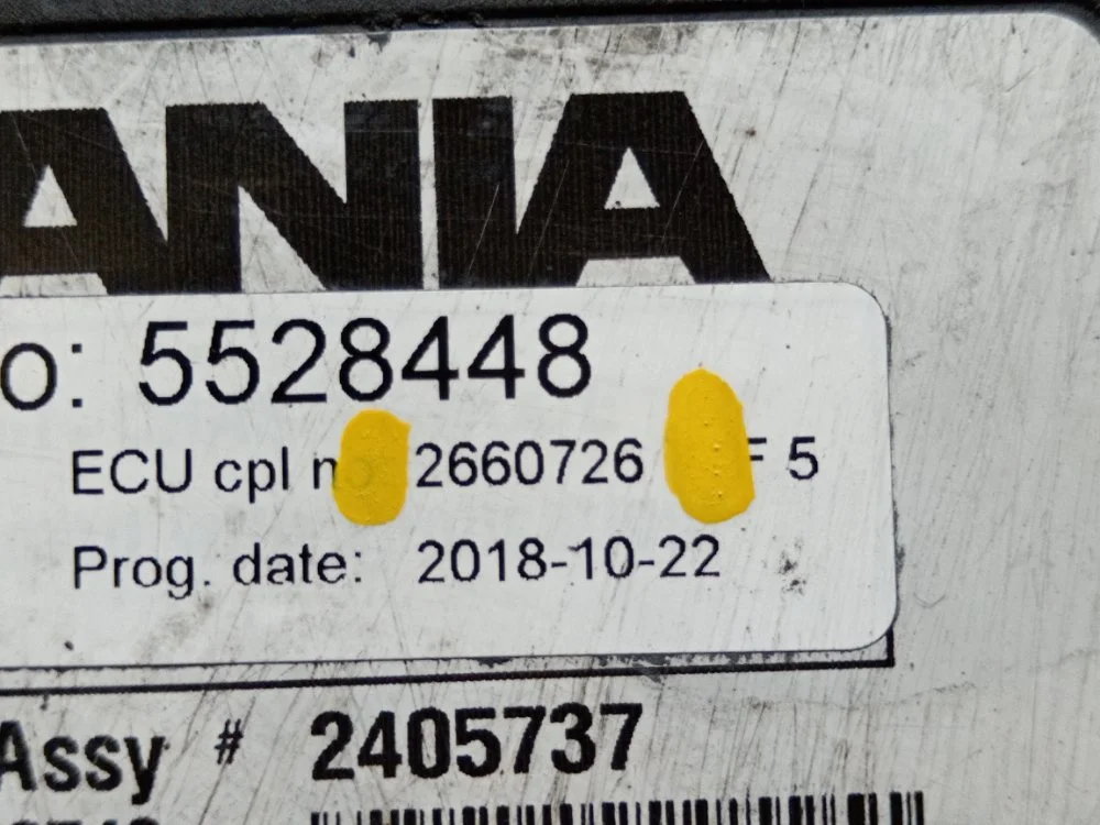Блок управления CMS Scania P 440 DC13 153 L01 PDE - миниатюра 5